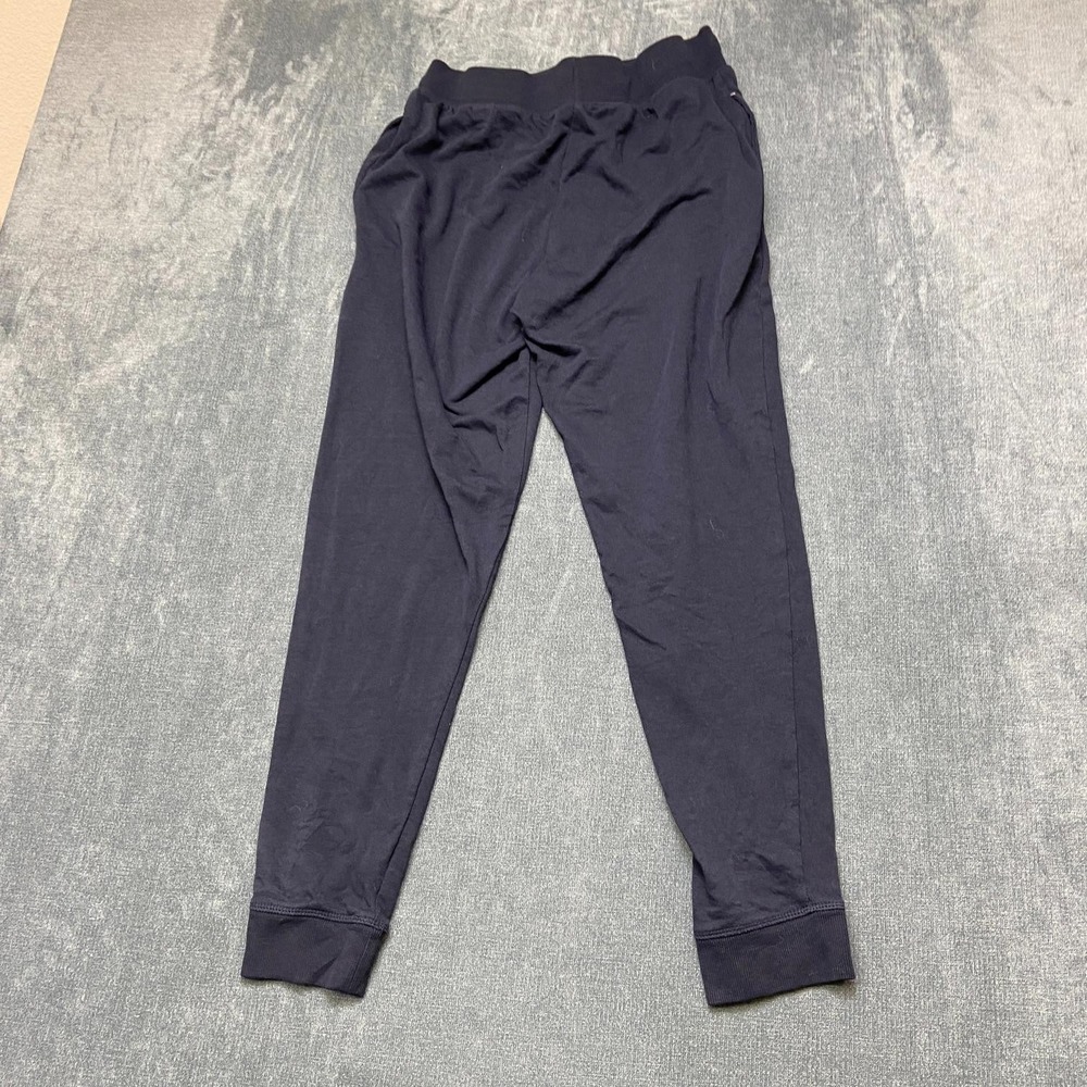 Calvin Klein Sleepwear Pants Womens Small Blue Logo Wordmark Logo Tapered Leg - Picture 9 of 13